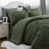 Bedsure Twin Comforter Sets - 5 Pieces Pintuck Bedding Sets