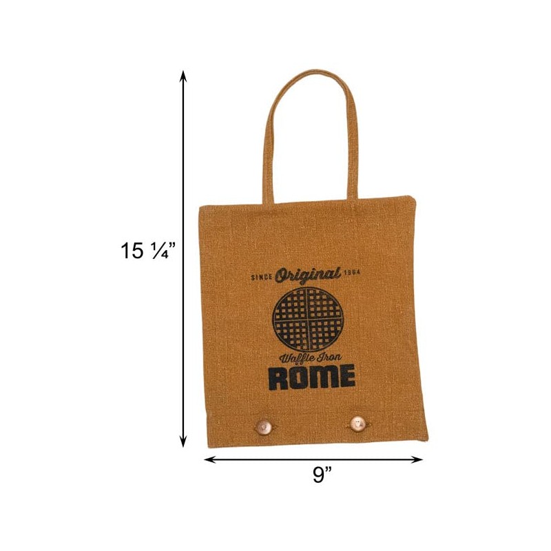 ROME Waffle Iron Canvas Storage Bag