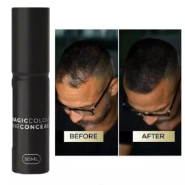 50ML 방수 헤어 컨실러 크림 Sweatproof 자신감있는 모양의 매직 컬러 Naturally Fuller [middle brown] 50ML Waterproof Hair Concealer Cream Sweatproof Confident Shape Magic Color Naturally Fuller [middle brown]