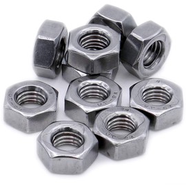 M8 (8mm) All Metal Self Locking Nut - Stainless Steel (A2) (Pack of 10)
