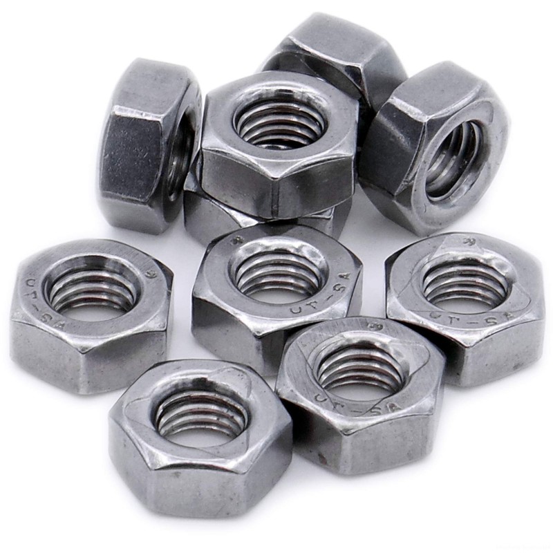 M8 (8mm) All Metal Self Locking Nut - Stainless Steel