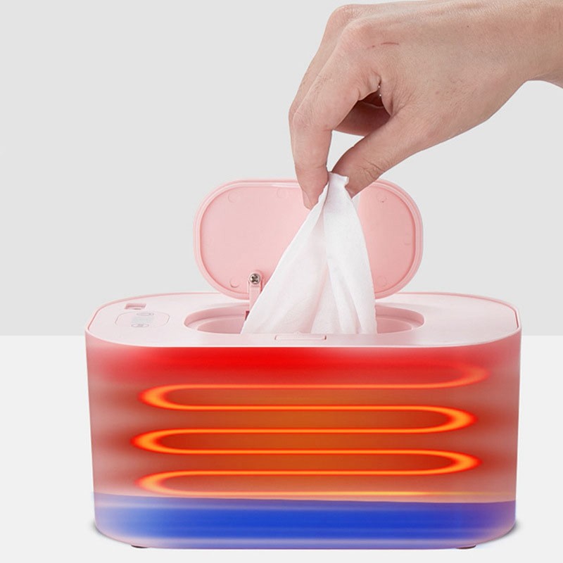 Baby Wipe Warmer PP Intelligent Adjustable Temperature Safe to Use