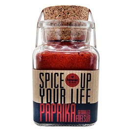 Organic Peppers in Cork Jar