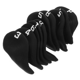 WOONEKY Golf Head Covers Set 11pcs Golf Club Covers Neoprene Material for Men Women Lady Golfers Driver Putter
