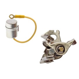 Ignition Contact Breaker + Capacitor Suitable for Piaggio Ciao, Bravo, Si, Boxer, Grillo