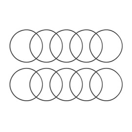 sourcing map 10pcs Nitrile Rubber O-Rings 58mm OD 55mm ID 1.5mm Width Metric Nitrile Rubber Gasket