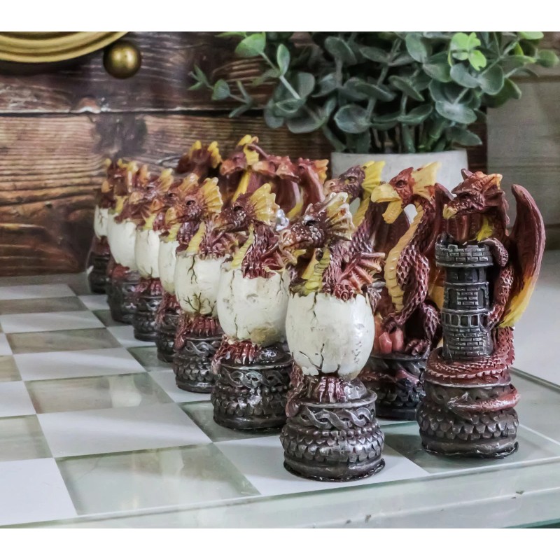 Might Magic Dungeons And Dragons Fantasy Colored Chess Pieces With