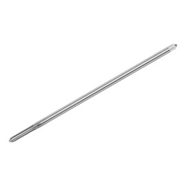 sourcing map Metric Thread Tap M6 x 1 H2 200mm Extra Long Straight Flute Screw Thread Milling Machine Taps Threading Tapping Repair Tool