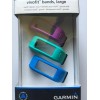 GARMIN Vivofit Replacement bands - 3 Pack (Purple, Teal, Blue)