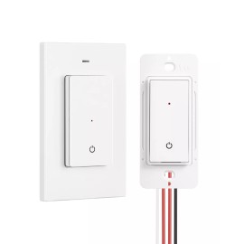Dewenwils DEWENEILS Wireless Light Switch and Receiver Kit with Magnetic Panel, Ideal