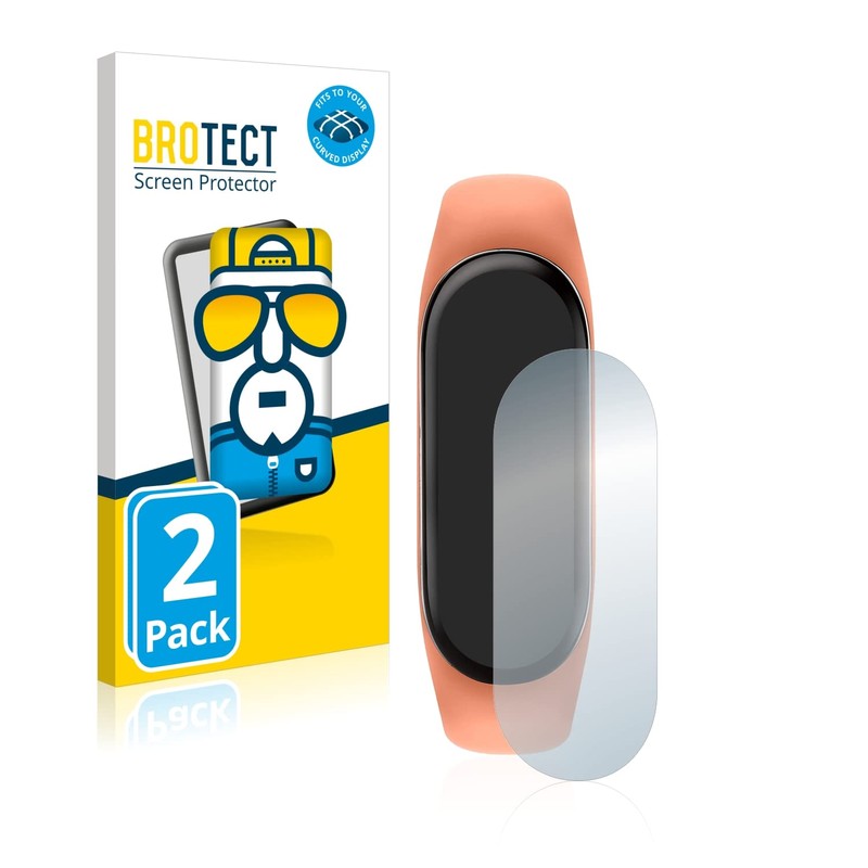 brotect 3D Curved Screen Protector compatible with Tikkers TKS01-0001 (2