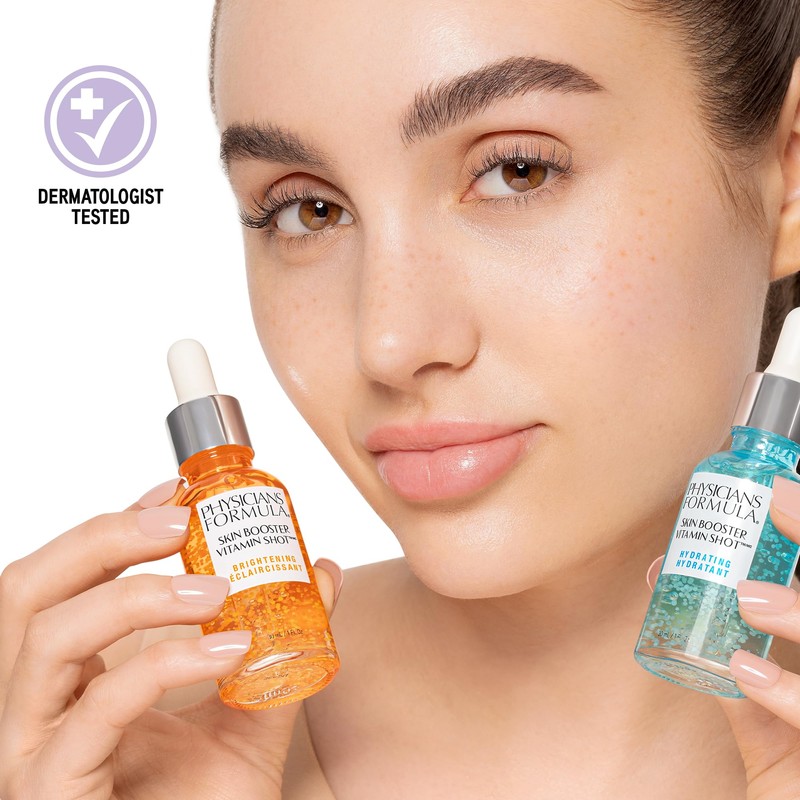 Physicians Formula Dermatologist Tested Skin Booster Vitamin Shot, Hyaluronic Acid,