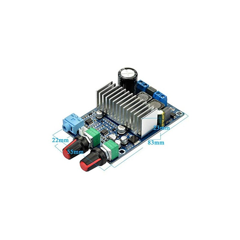 Oidnvay 3116 Subwoofer Amplifier Board 100W Bass Output DC12-24V Digital