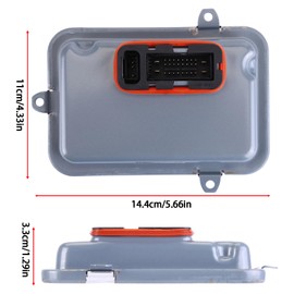 D1S Headlight Control Unit 1307329257 Xenon Headlight Control Unit Compatible for VW Skoda 1K0941329 Xenon Headlight Ballast, Ballast Control Unit