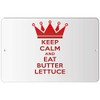 Makoroni - Keep Calm and EAT Butter Lettuce - 12"x18"