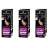 3 x Schwarzkopf 7 Day Retouche Root Lamination, Black Hair Colour for Quick and Easy Root Treatment, 60 ml (Pack of 3)