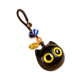 AirAKL Cute Cartoon Cat Keychain Pendant Cat Toy Keychain, Kiiroame