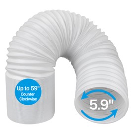 Stretchable Exhaust Hose 5.9 Inch for Portable AC