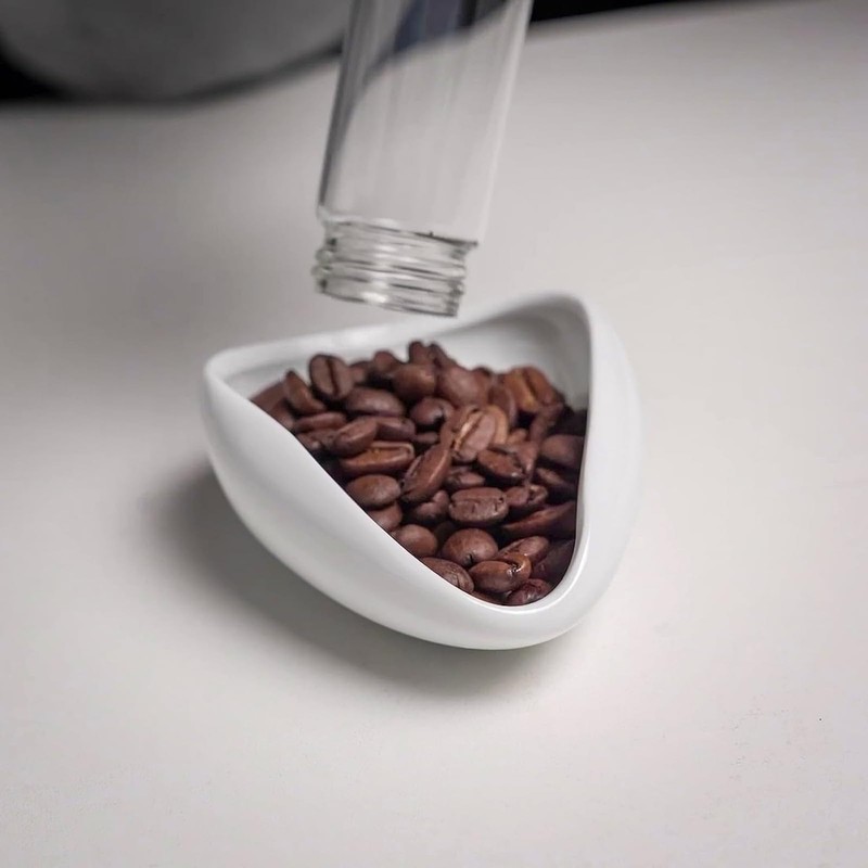 MIZOXY Coffee Bean Dosing Cups, Weigh Coffee Dosing Trays, Pure
