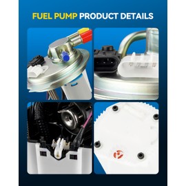 PHILTOP Electric Fuel Pump Module Assembly E3609M w/Sending Unit Replacement for 2004-2004 Sierra 2500 6.0L, 2007-2007 Silverado 2500 HD Classic 6.0L, 8.1L, 2004-2006 Silverado 2500 HD 6.0L, 8.1L