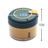 Cisixin Manual Garlic Press, Portable Garlic Crusher, Mini Onion Cutter