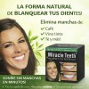 Blanqueador Dental Natural Carbón Activado Dientes Blancos