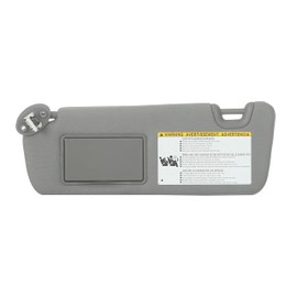FITIPICI Left Driver Side Sun Visor Compatible with Toyota Highlander 2014 2015 2016 2017 2018 2019 Replaces# 74320-0E074-B0 (Gray, Left)