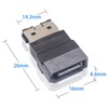Duttek SATA to ESATA Adapter, Sata Adapter, ESATA 7Pin Female