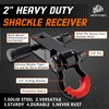 METOWARE Heavy Duty Tow Strap Recovery Kit - 3" x