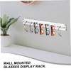 SAFIGLE Modern Sunglasses Display Stand Minimalist Wall Mount Organize Eyewear