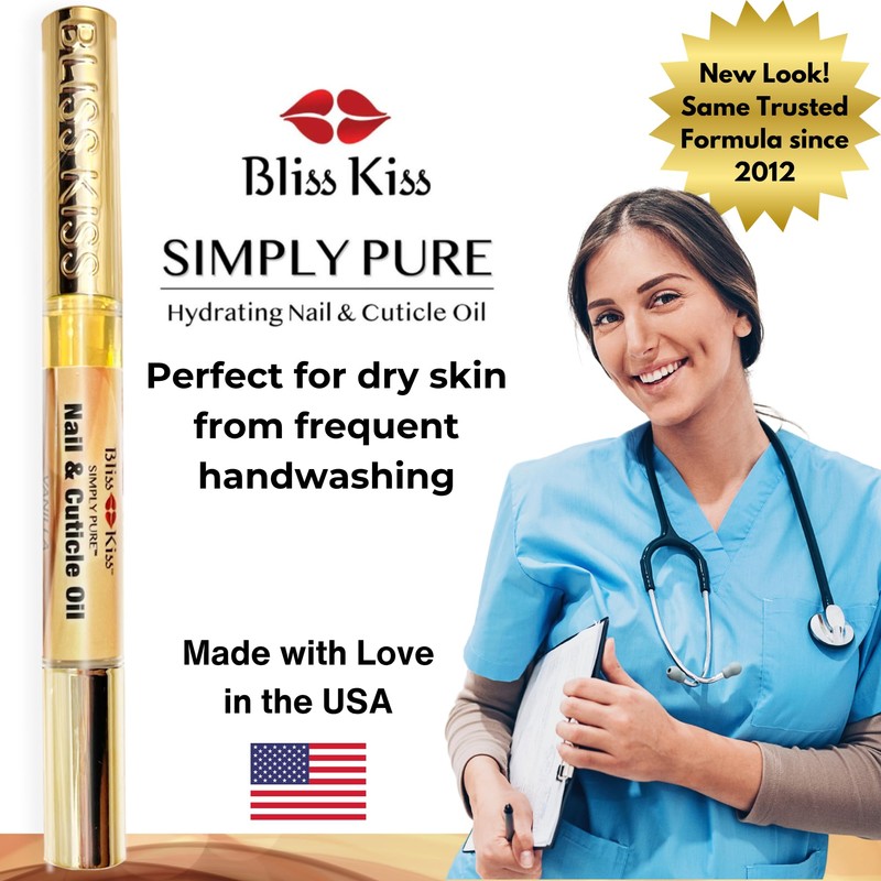 Bliss Kiss | 1 Vanilla Fragrance | Nail Oil Cuticle