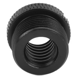 Akozon Microphone Thread Adapter, Thread Adapter Microphone Stand Adapter Microphone Tripod Adapter 3/8 Inch Female Thread to 5/8 Inch Male Thread Adapter for Microphone Stands Tripods (Black F19A)