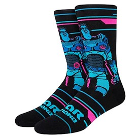 Stance Lightyear Kids Crew Socks (LG (2 Little Kid - 5.5 Big Kid Shoe Size), Black)