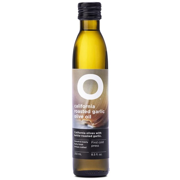 O California Roasted Garlic Olive Oil, 8.5 Fl Oz
