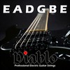 Diablo Electric Guitar Strings 9-42 Nickel Super Light Set -