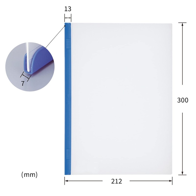 リヒトラブ スライドバーファイル 5冊パック A4 色込 G1725コミ