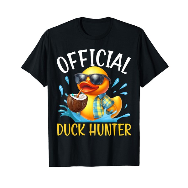 Duck Cruise Boat Shirt Funny Rubber Duck Hunting Squad T-Shirt