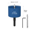 ANDELI 2-1/2'' Bi-Metal Hole Saw with Center Drill, to be