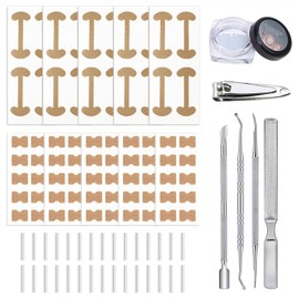Set Zur Korrektur Eingewachsener Zehennägel,Ingrown Zehennagel Korrektur Set Mit 105 Stück C-Förmige Füllpolsterung,Einfaches Werkzeugset Für Eingewachsene Zehennägel