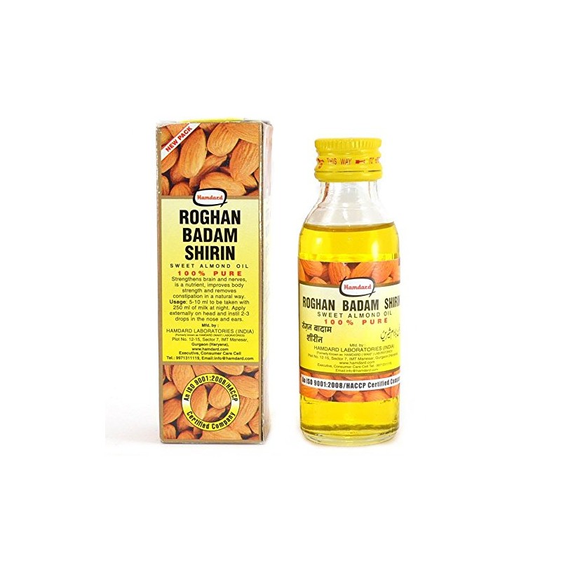 Hamdard Roghan Badam Shirin Sweet Almond Oil -100 ml