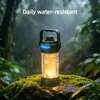 Cussity Mini Camping Lantern with Flashlight 2-in-1 for Camping Enthusiasts