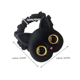 Ipetboom 6pcs Cat Hair Ties Elastic Hair Bands for Versatile Ponytail Holders