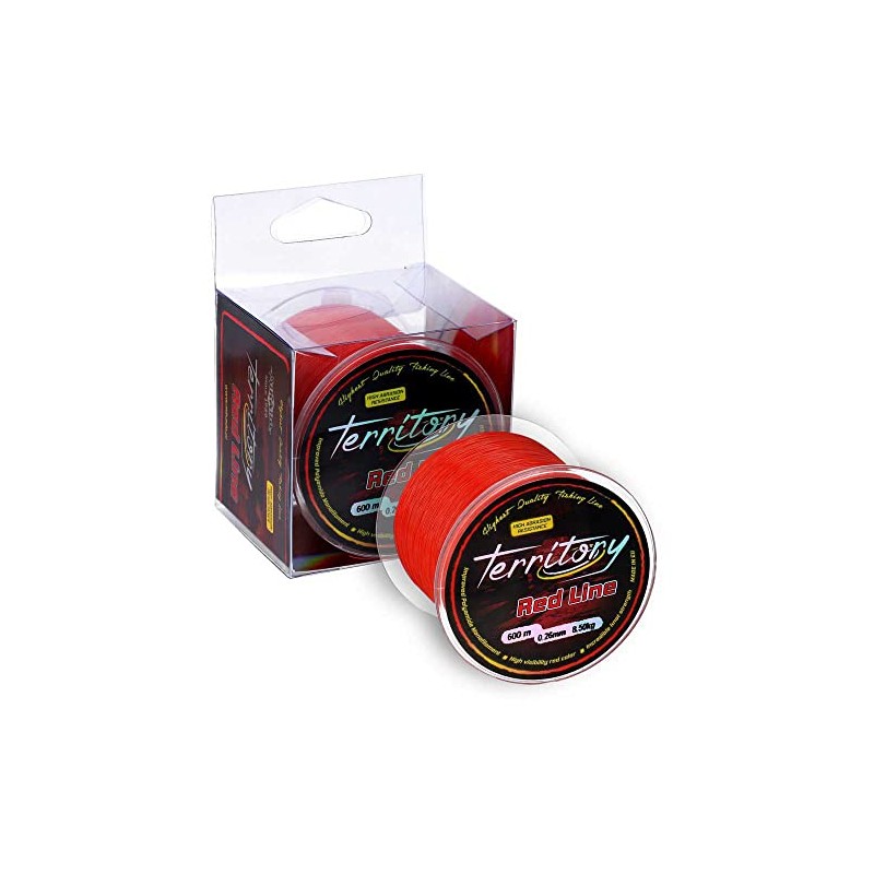 Mikado Territory Red - 0.35 mm/11.90 kg/600 m