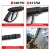 Simpson Cleaning 80147 Universal Pressure Washer Gun for Cold Water