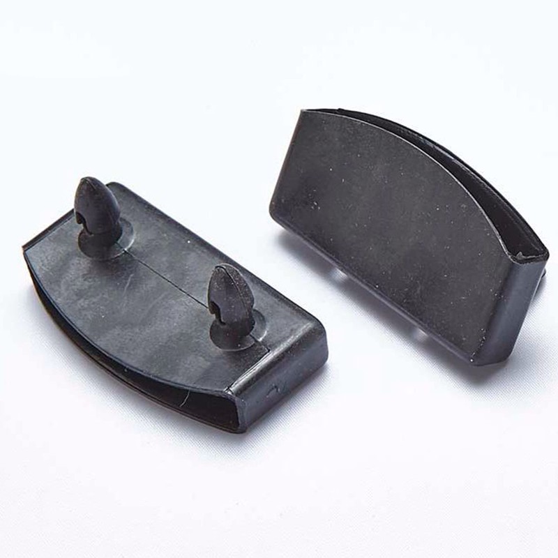 Slatted Frame Brackets, Black, 30 Pieces, Slatted Frame Accessories, Plastic