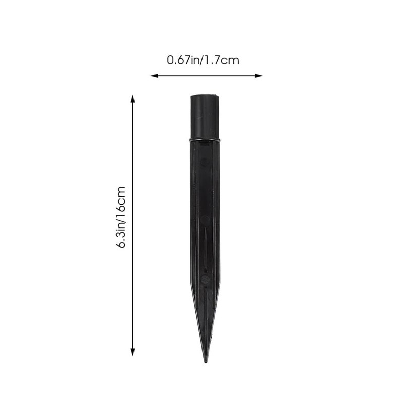 Kisangel Glowing Floor Lamp Stakes - 10Pcs Sturdy Plastic Ground