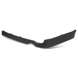 TO1193121 Rear Lower Bumper Spoiler Compatible with Toyota Corolla 2009-2010, Passenger Right Side, Textured Bright Black