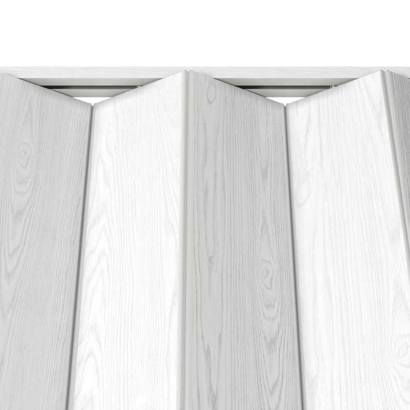 32" W Premium Foldable Accordion Doors, Double Walled Heavy Duty