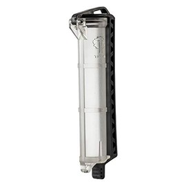 Thyrm CellVault Battery Storage (Clear) Case for AA, AAA, CR123 Batteries, Survival Gear, Matches, Made in USA