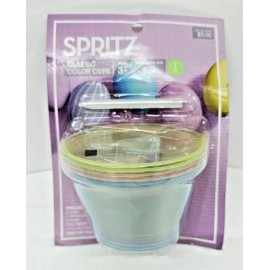 Spritz Classic Easter Color Cups Egg Decorating Kit with Less Mess Fun for Kids